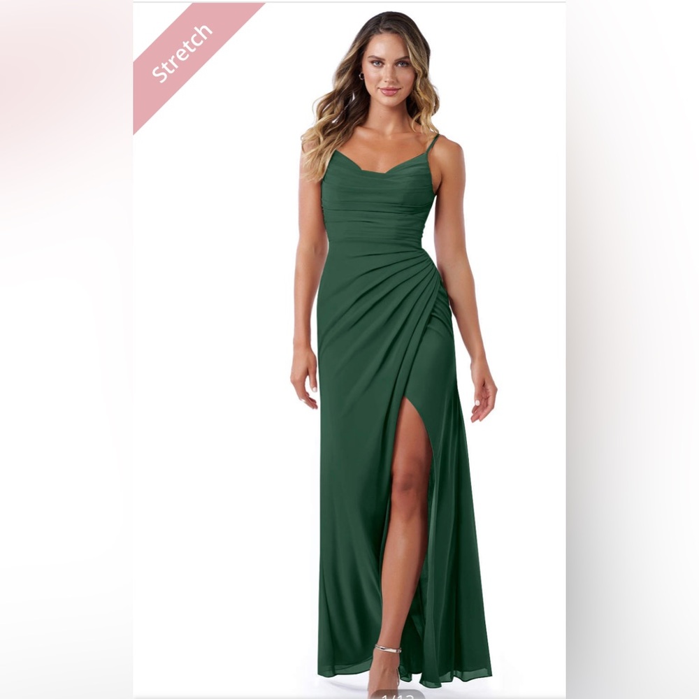 Azazie Deandra dark green